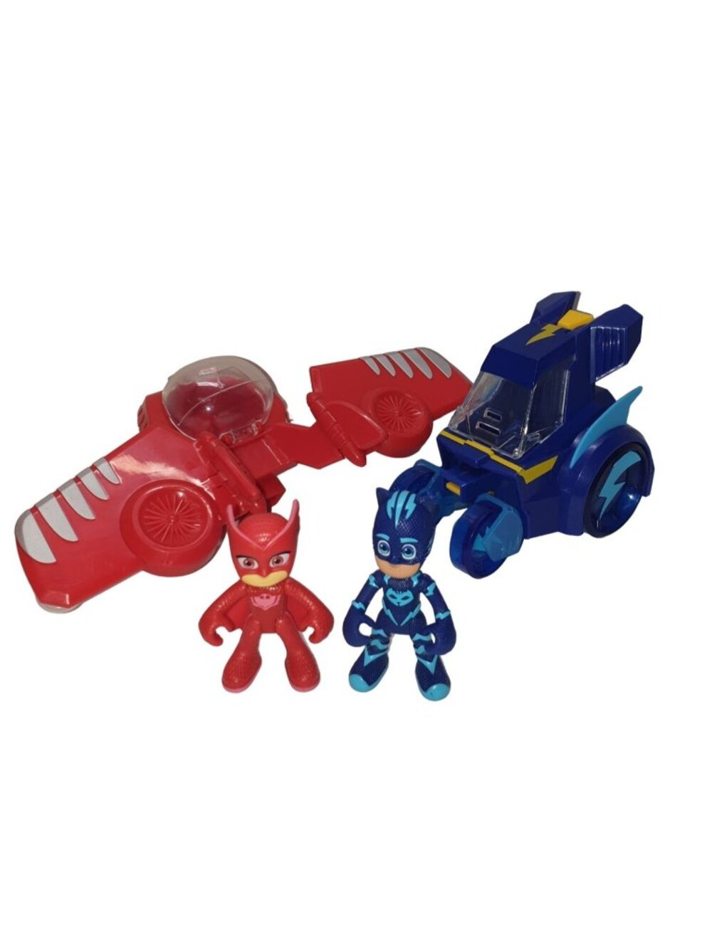 PJ Masks Owlette Catboy 2-in-1 Combiner Jet Vehicles Action Figures